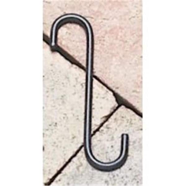 Village Wrought Iron 2 in. S-Hook with .63 in. Openings. - Black SH-2 - main